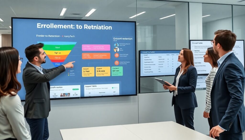enrollment to retention xannytech