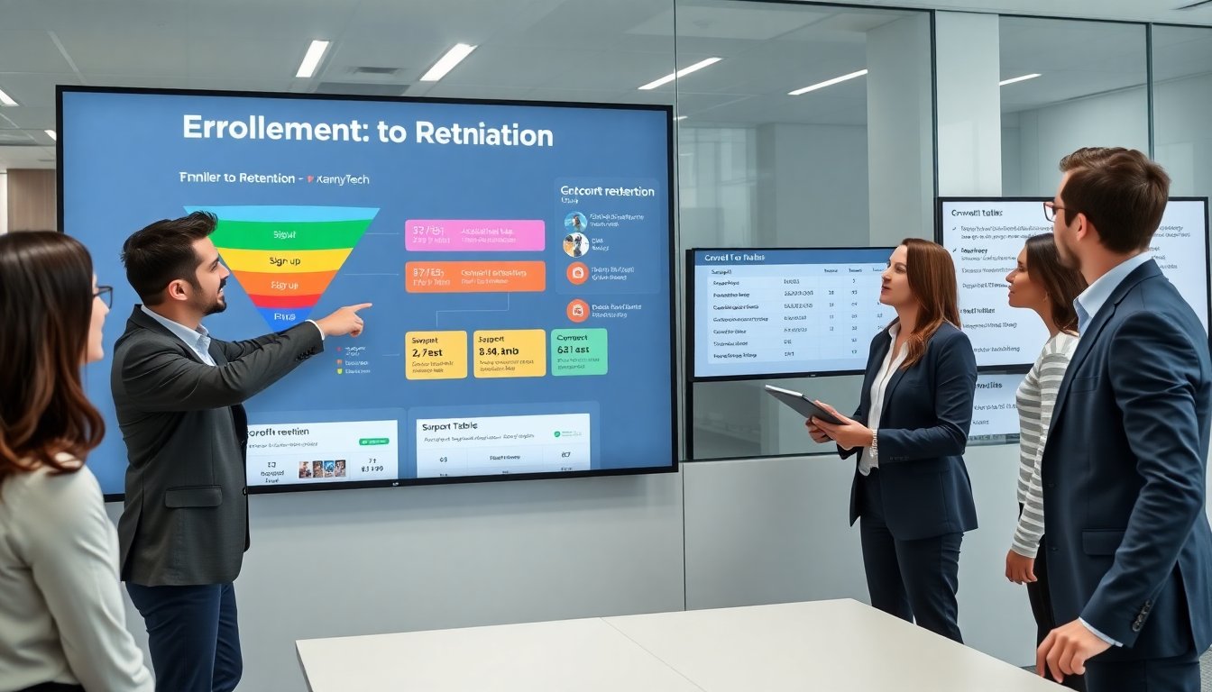 enrollment to retention xannytech