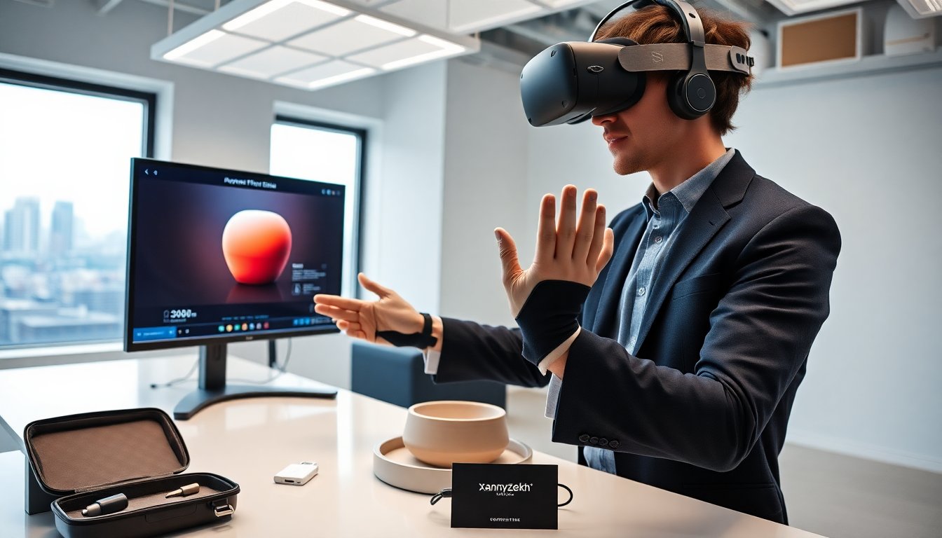 vr pottery sim xannyztekh gloves